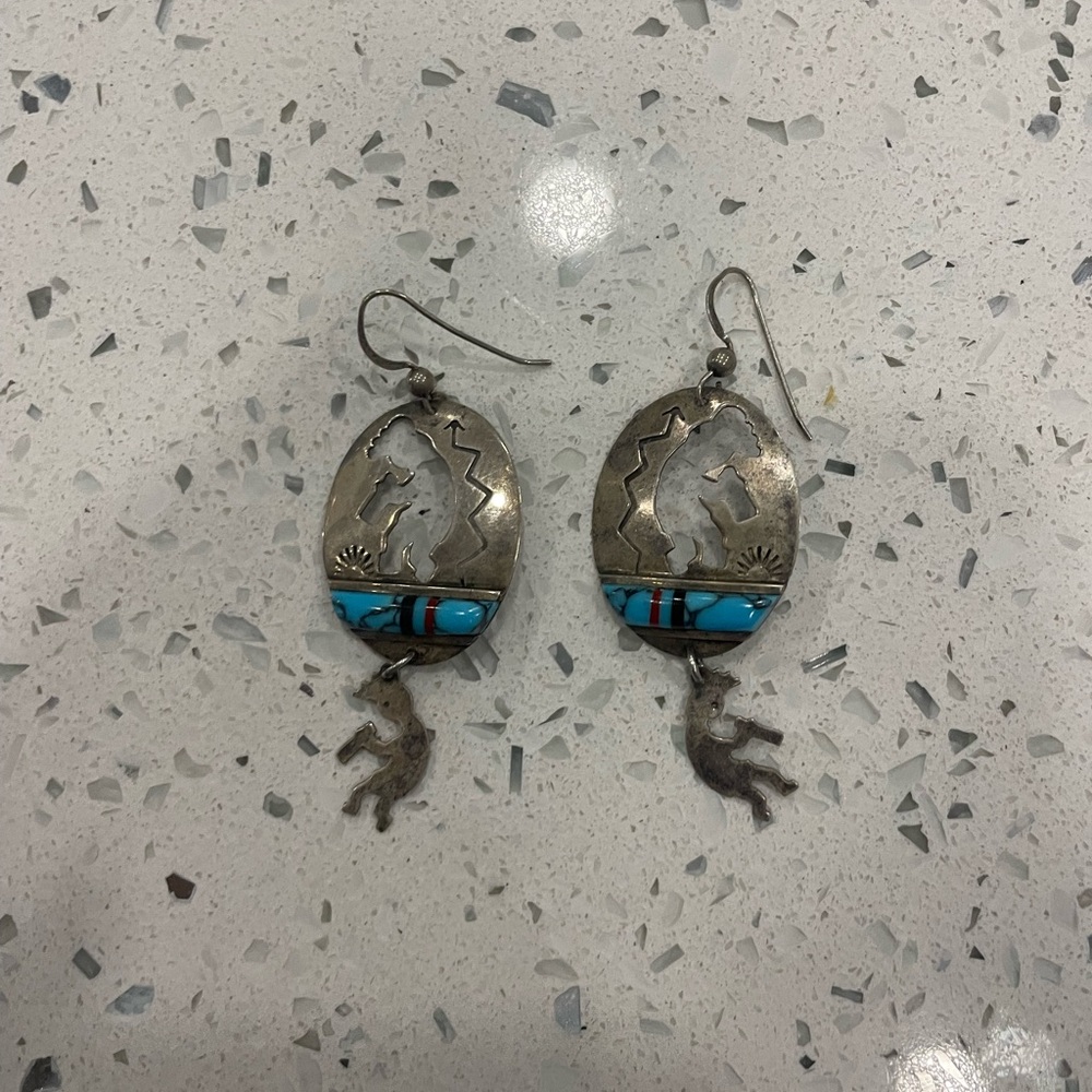 Kay Johnson Anglo native made earrings